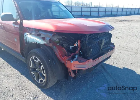 2024 Ford Bronco Sport Outer Banks z USA, uszkodzony, nr VIN 3FMCR9C69RRF72264